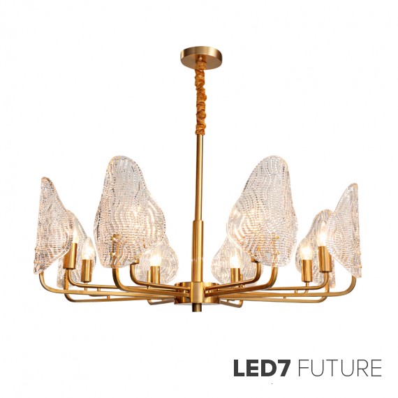 Ritz - Wave Shell Chandelier